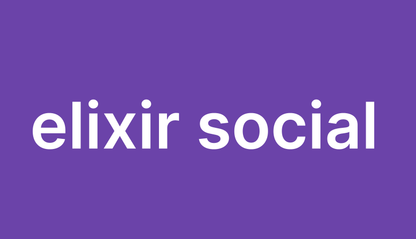 elixir social logo